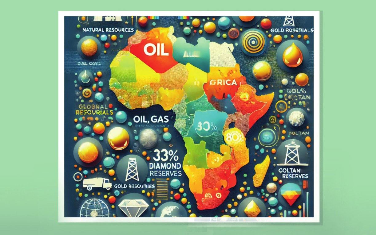 “Most African countries still rely on raw-material-based economies with weak capacity to transform raw materials into industrial products” (Illustration: AESC, 2024).