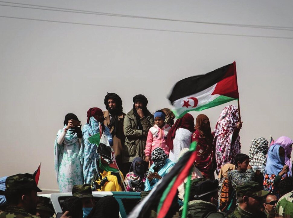 (Photo: Instagram.com/saharawivoice, 12 November 2021).