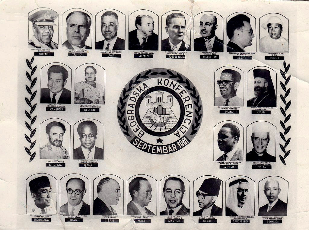 The emergence of the Non-Aligned Movement, which was to be formalized in 1961, had consequences that affected international balances, such as the Asian-African countries becoming an influential bloc within the United Nations (Photograph: NAMyouth, n.d.).