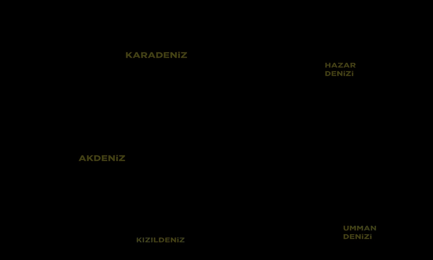 Suriye’nin “Beş Deniz Girişimi” (Harita: BRIQ)