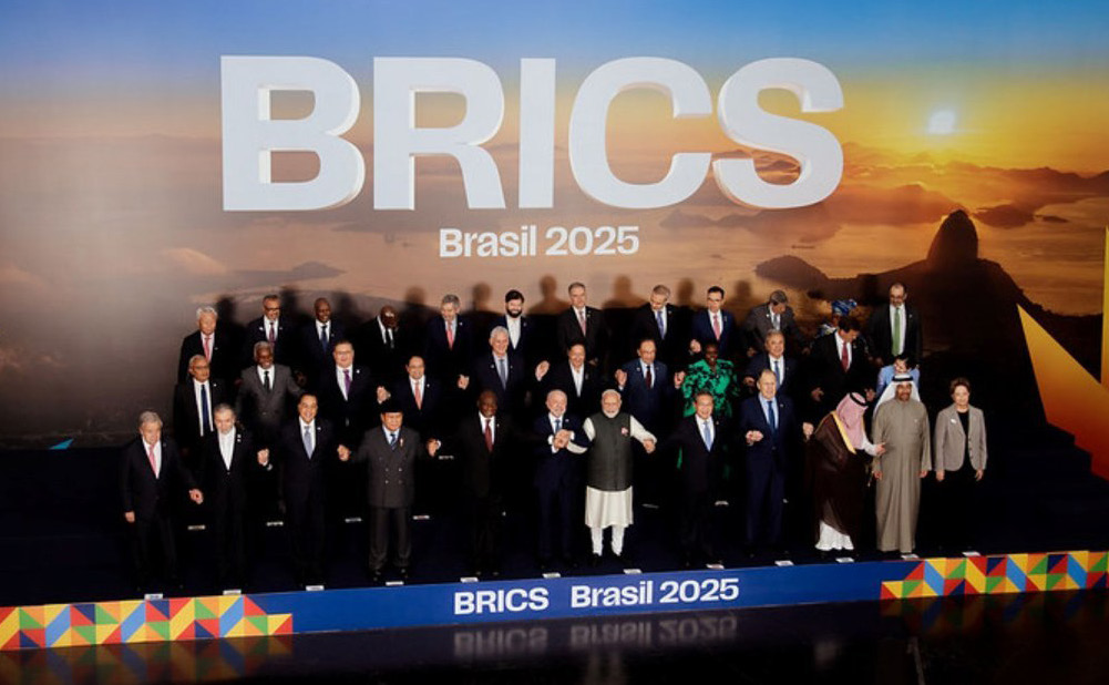 Rio de Janeiro'da düzenlenen 2025 Liderler Zirvesi'nden bir görüntü (Fotoğraf: Isabela Castilho/BRICS Brasil, 2025).