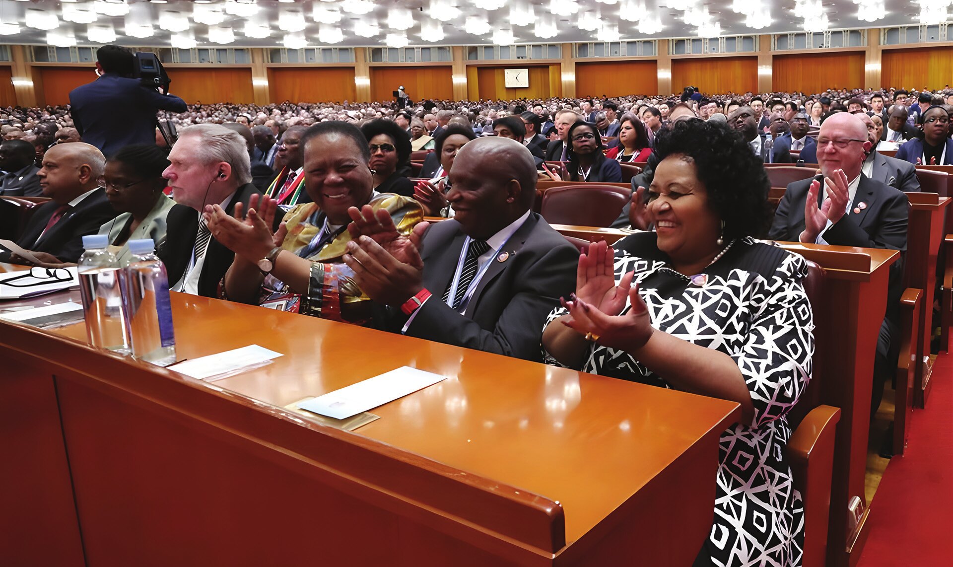 3 Eylül 2018, Büyük Halk Salonu, Pekin, Çin (Fotoğraf: Liu Weibing, Xinhua, 2018).