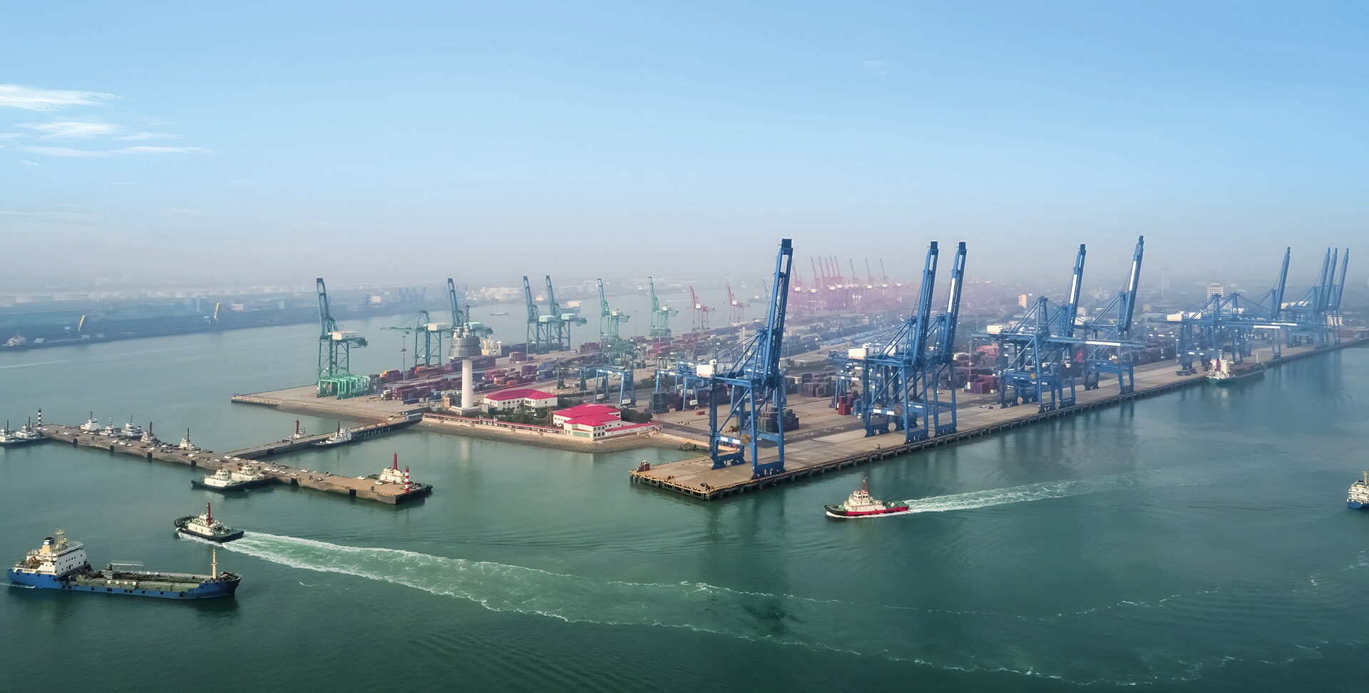 The Port of Tianjin, the largest port in North China, is one of the major hubs through which China contributes to the global economy (Photo: CGTN, 2020).