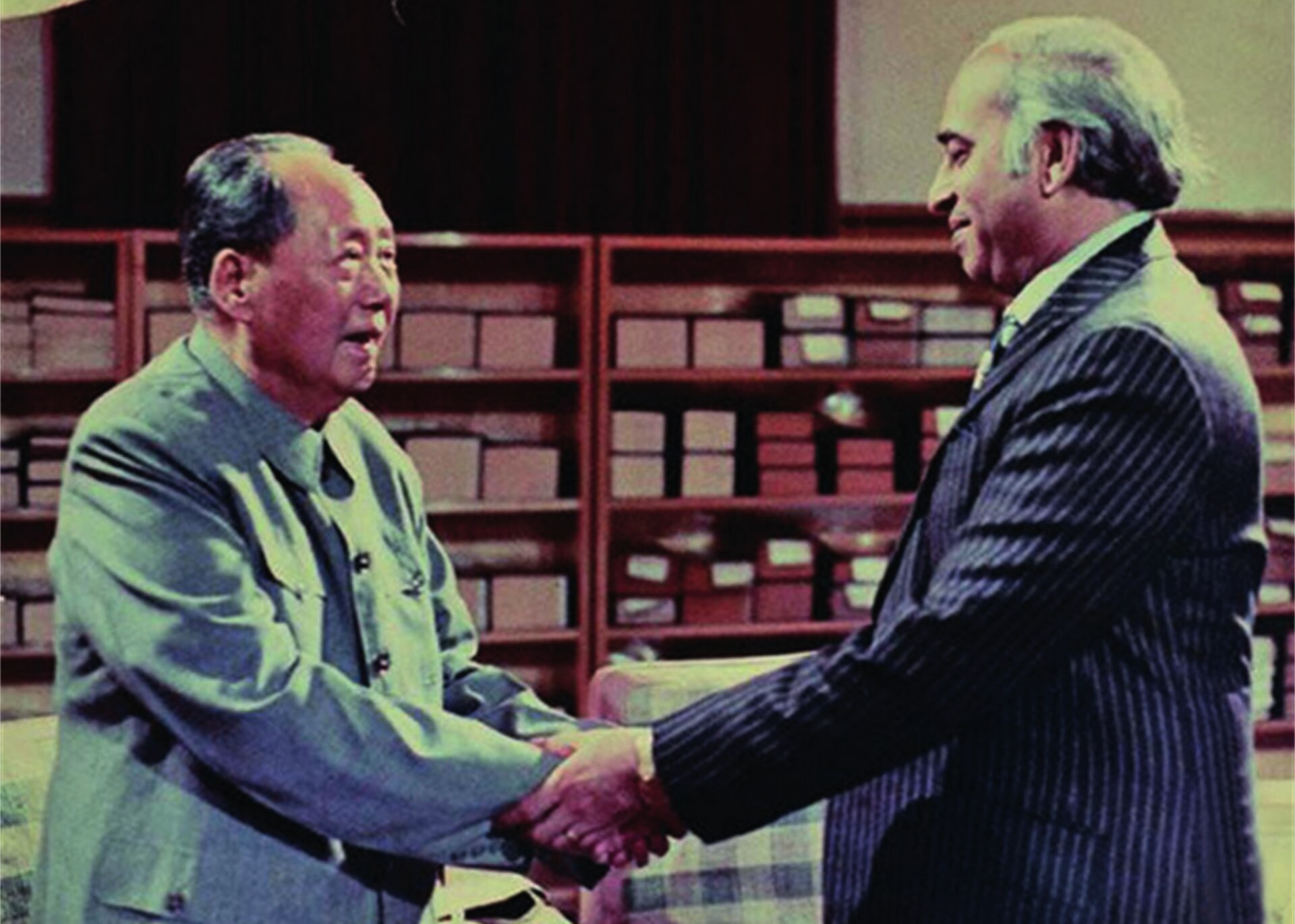 Mao Zedong and Pakistani President Zulfiqar Ali Bhutto, 1974. China and Pakistan have a strategic relationship of friendship under all circumstances, which Xi Jinping calls “iron brothers” (Photo: China Daily, 2021).