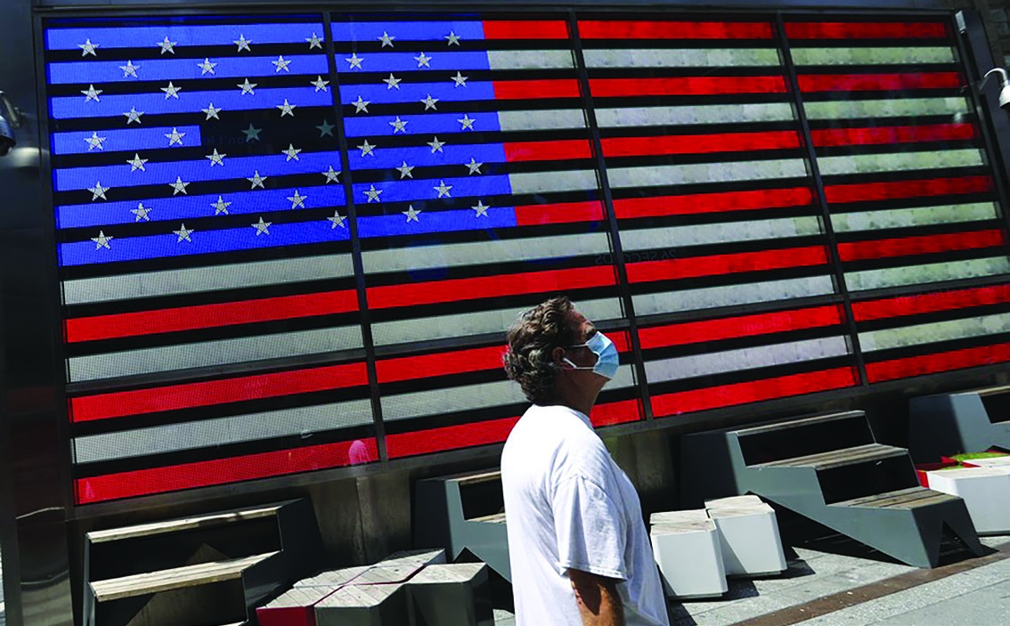 The United States views public health issue from the perspective of security and politics, and uses the international public health system as a tool to maintain its own interests and hegemony. (Wang Ying / Xinhua)
