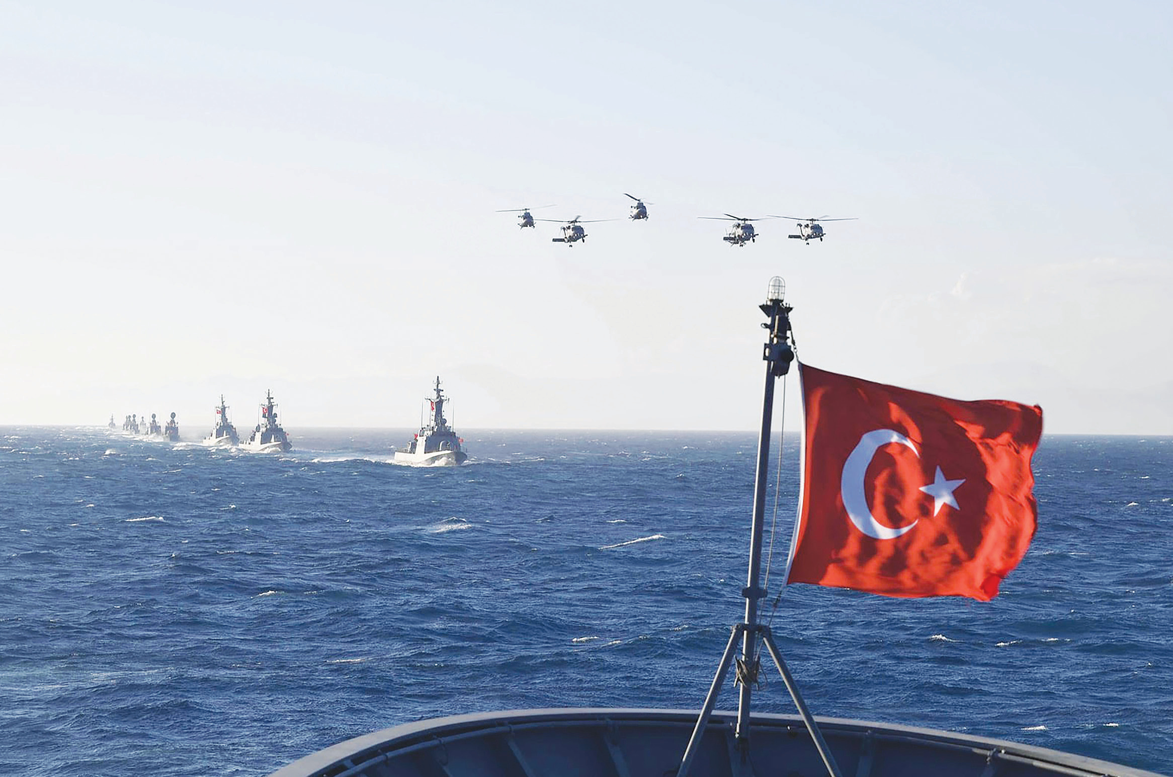 27 Şubat-3 Mart tarihlerinde yapılan 'Mavi Vatan-2019' hava-deniz tatbikatı.