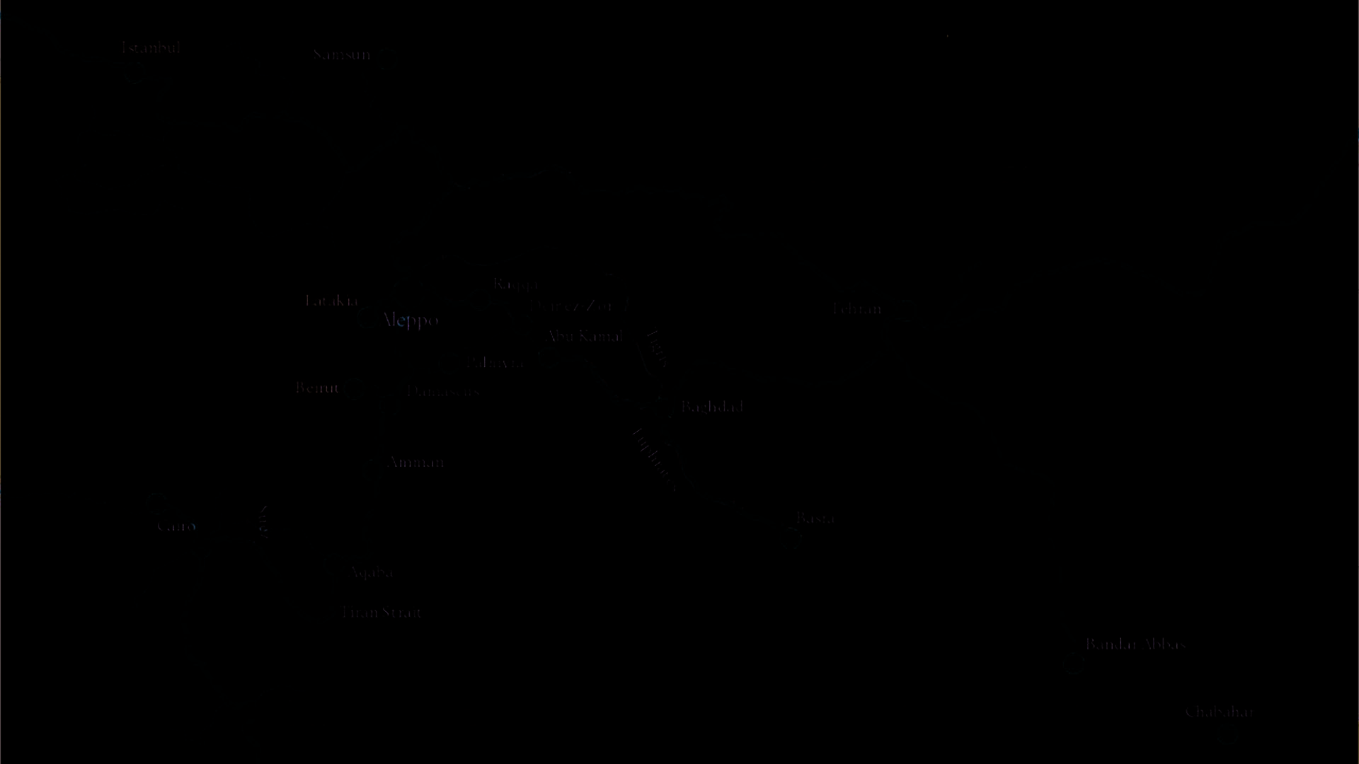 Suriye Asya, Avrupa ve Afrika kıtalarını birbirine bağlar. (Schiller Institute, 2016).
