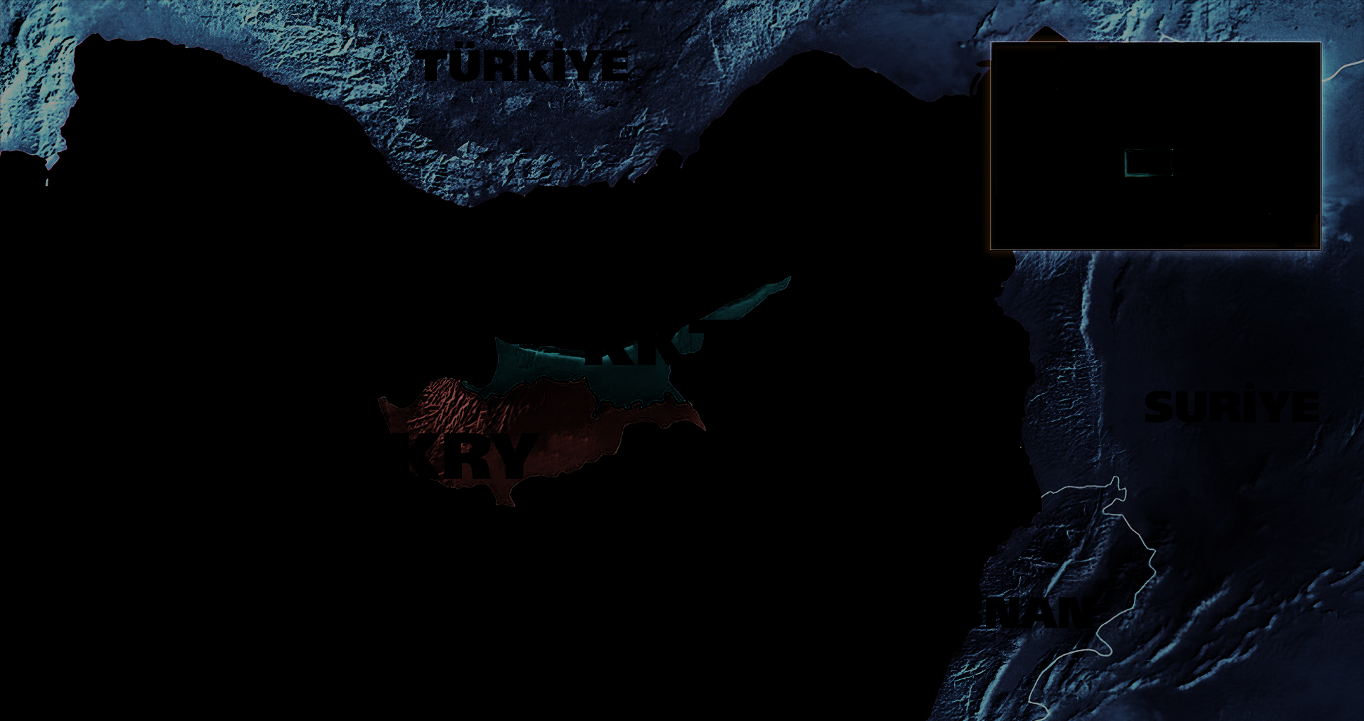 Kuzey Kıbrıs Türk Cumhuriyeti’nin Coğrafi Konumu (BRIQ, 2022).