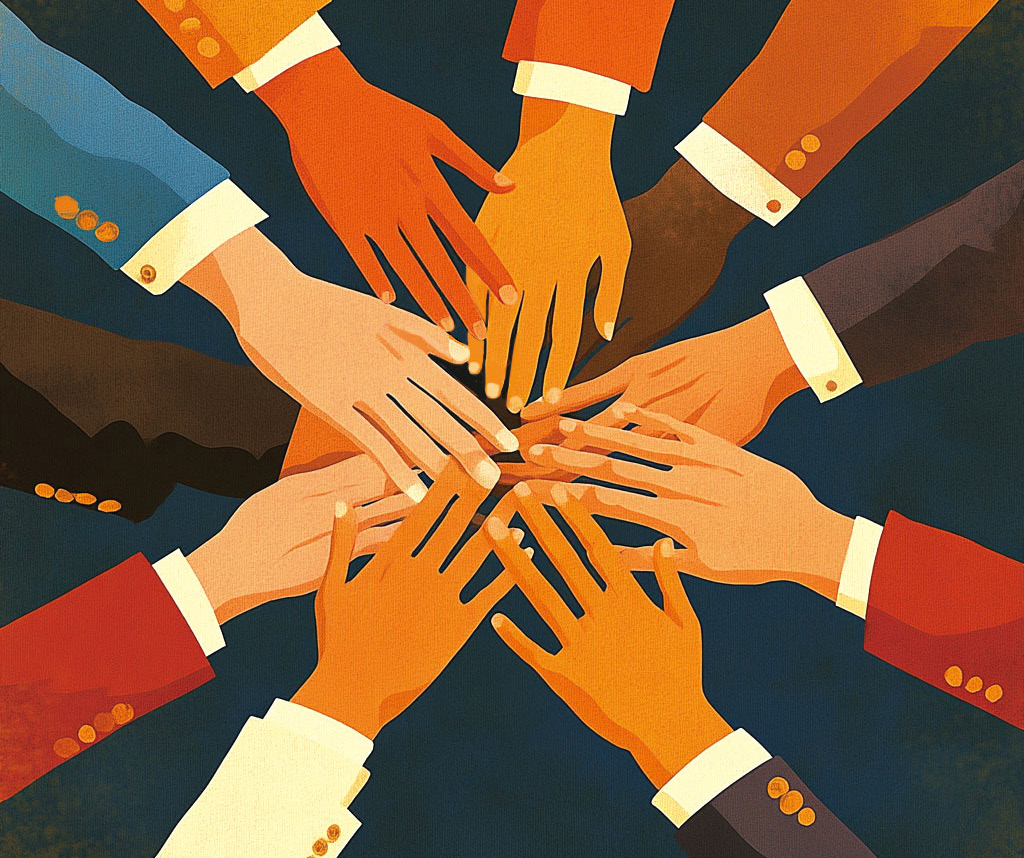 “The Global Civilization Initiative, launched in 2023, emphasizes respect for cultural diversity and civilizational pluralism” (Illustration: China Daily, 2025).