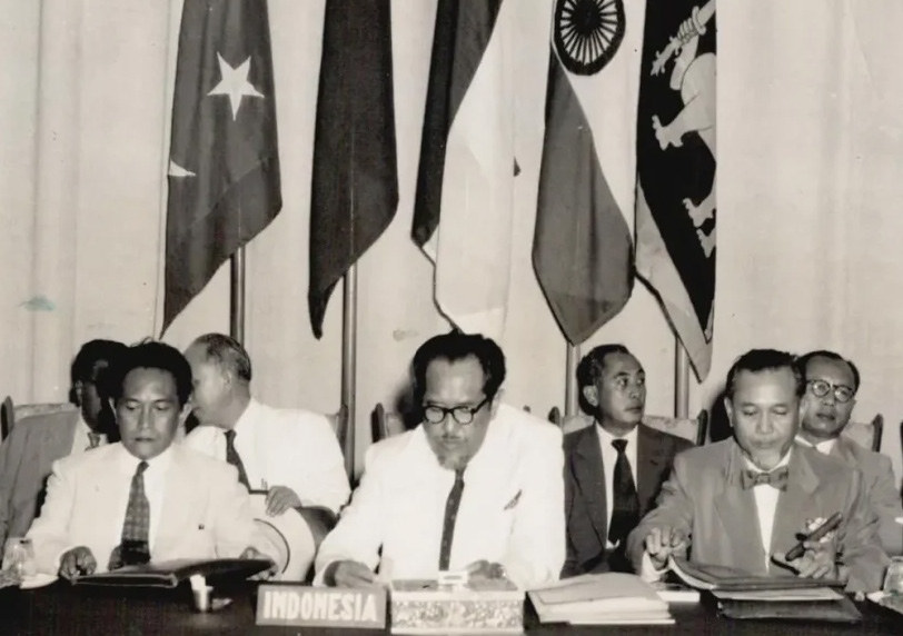 The Bogor Conference convened on December 24-29, 1954, at Bogor Palace in Java province (Photograph: National Archives of the Republic of Indonesia, 2023).