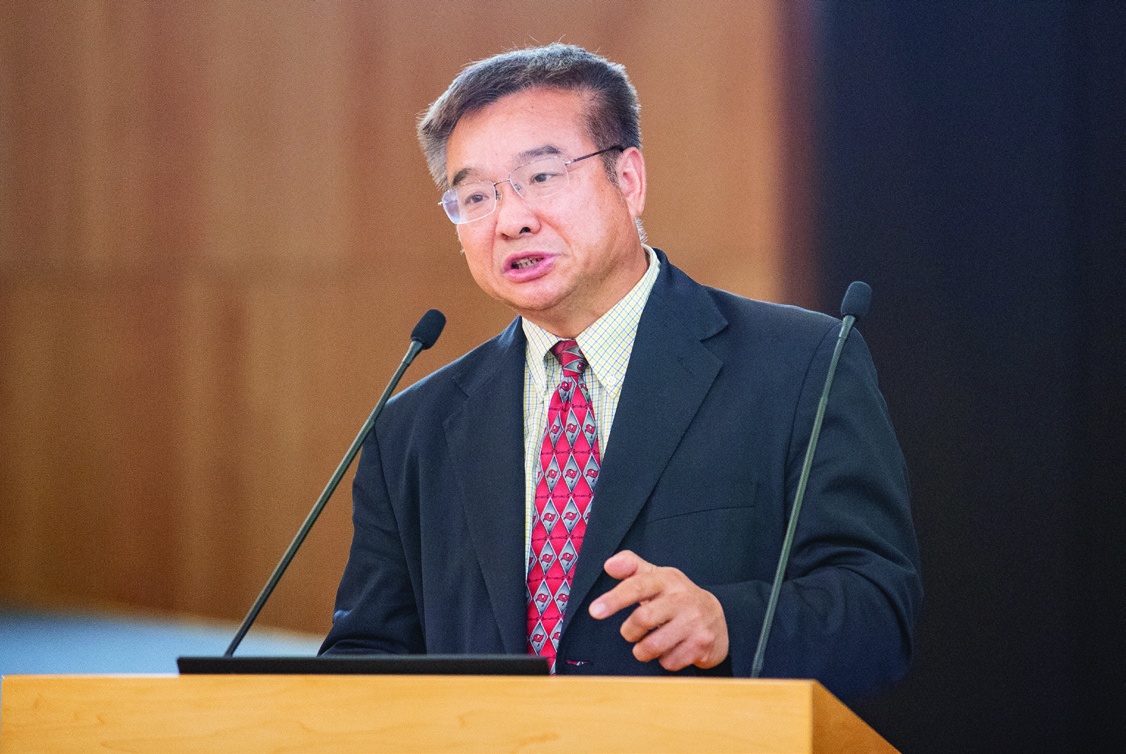 Prof. Jinghua Cao, Executive Director at the Secretariat of the Alliance of International Science Organizations (ANSO).
