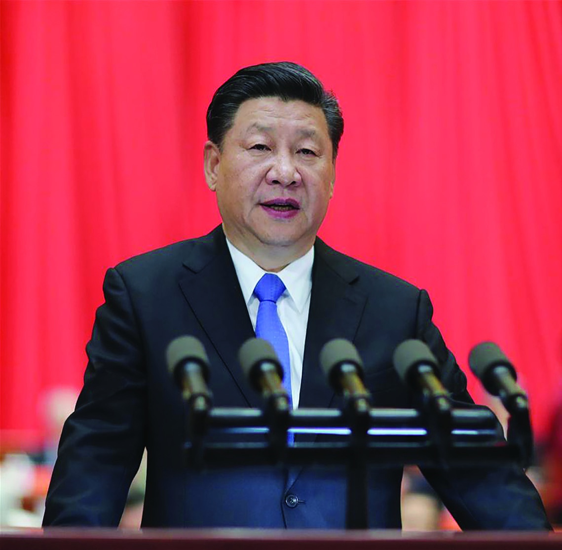 Chinese President Xi Jinping addresses the opening of the 19th Meeting of the Academicians of the Chinese Academy of Sciences in Beijing, capital of China, May 28, 2018. (Ju Peng/ Xinhua)