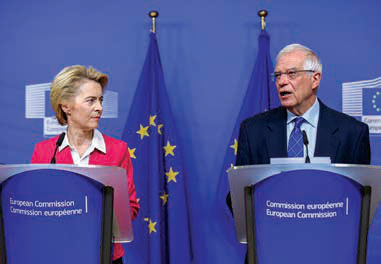 Avrupa Komisyon Başkanı Ursula von der Leyen ve Başkan Yardımcısı Josep Borrell'in açıklaması (Avrupa Info, 2020)
