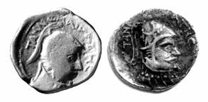 Figure 8. Portrait of Tanlismaidates on a silver coin