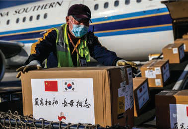 Aid packages from the People's Republic of China (Xinhuanet, 2020)