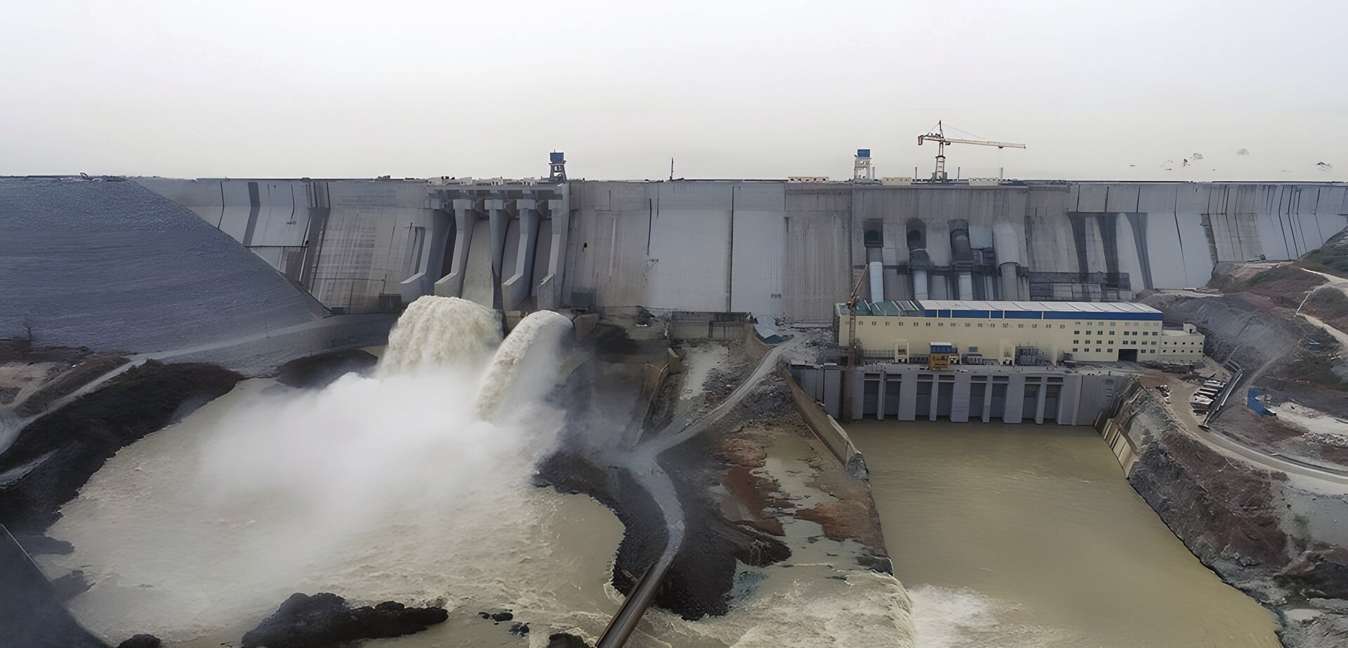 The Zungeru Hydroelectric Power Plant was built by Chinese companies. This plant produces the electricity needs of about 10 percent of Nigeria (Photo: Xinhua, 2023).