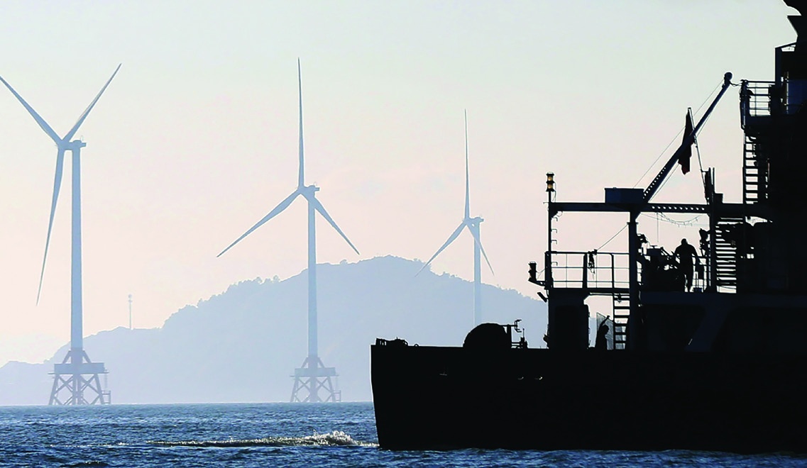 Climate change becomes a central priority for the China's 14th Five-Year Plan based on green and low-carbon development. (Zhou Guoqiang/ China Daily)