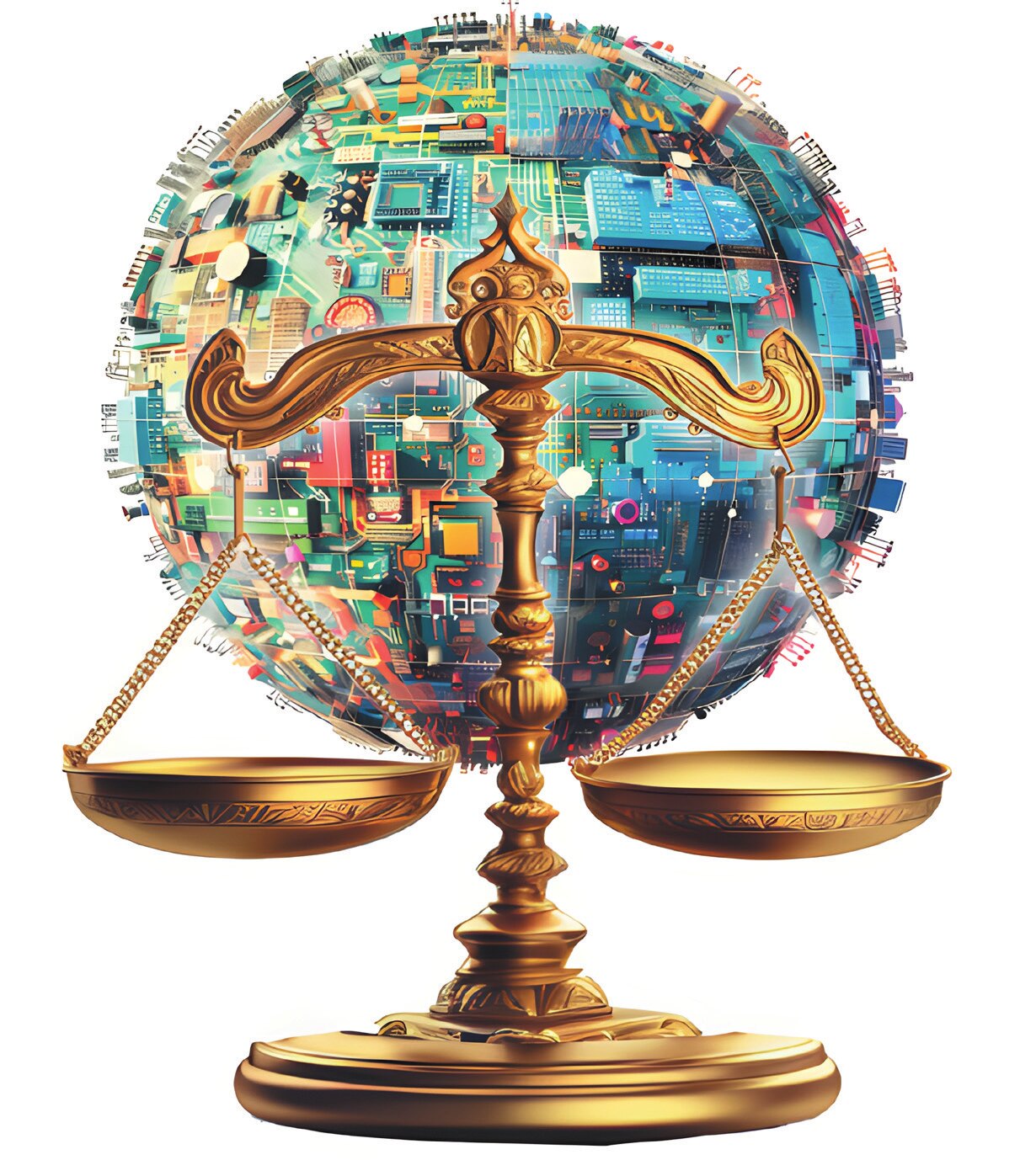“Developing countries along the BRI must become organically integrated whole in terms of science and technology” (Illustration: China Daily, 2024).