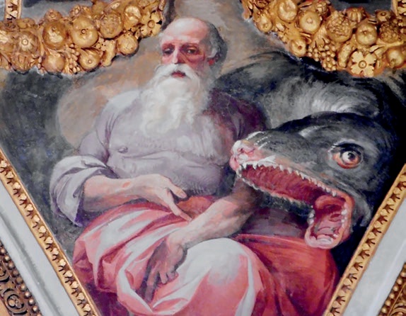 Prophet Jonah’/‘Ionas’ finds himself out of divine goodness after a journey and a stay in the belly of a whale. (Flickr, 2018)