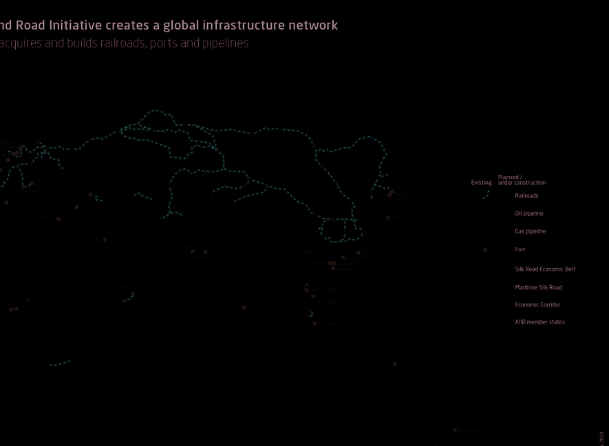 Kuşak ve Yol Girişimi'ni haritalandırmak: Burası olduğumuz yer, (Mercator Institute for China Studies- MERICS, 2018). https://merics.org/en/analysis/mapping-belt-and-road-initiative-where-we-stand