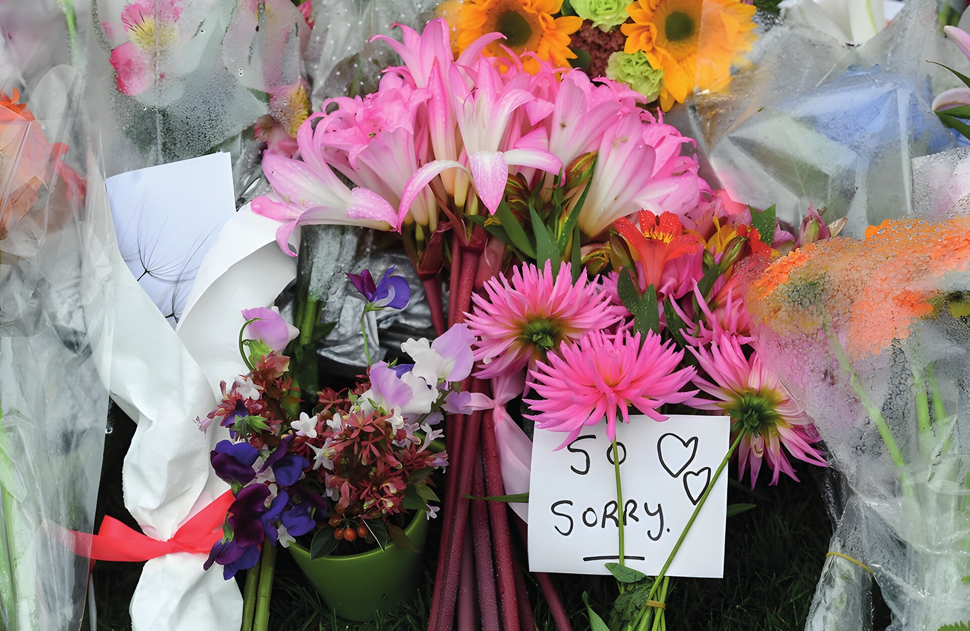 On March 15, 2019, flowers are placed in memory of the victims of the attack on two mosques in Christchurch, New Zealand. March 15 was declared the International Day Combat Islamophobia (Photo: Xinhua, 2020).