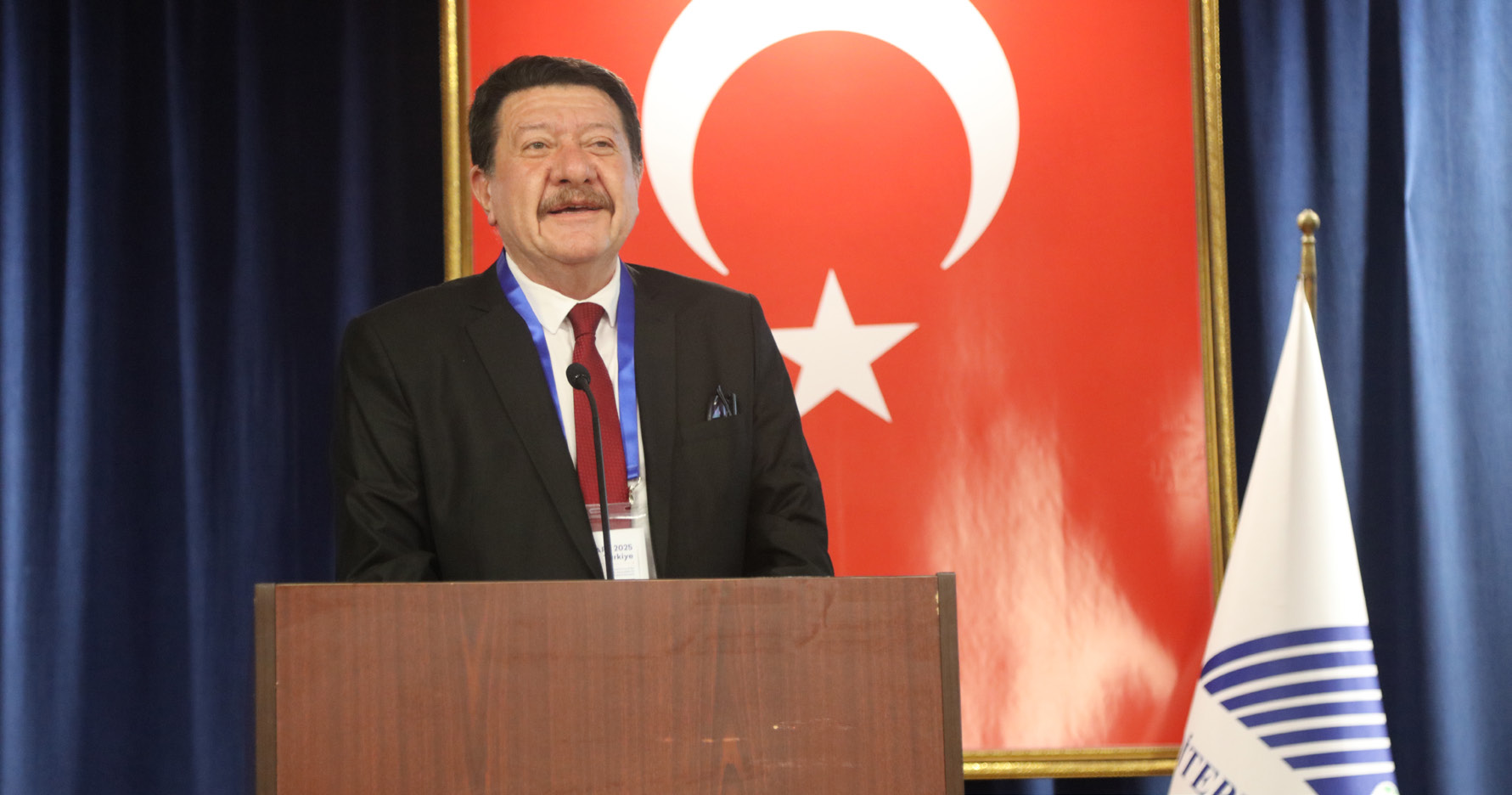 WAPE Vice President and BRIQ Chairman Adnan Akfırat delivers the opening speech (Photo: BRIQ, 2025).