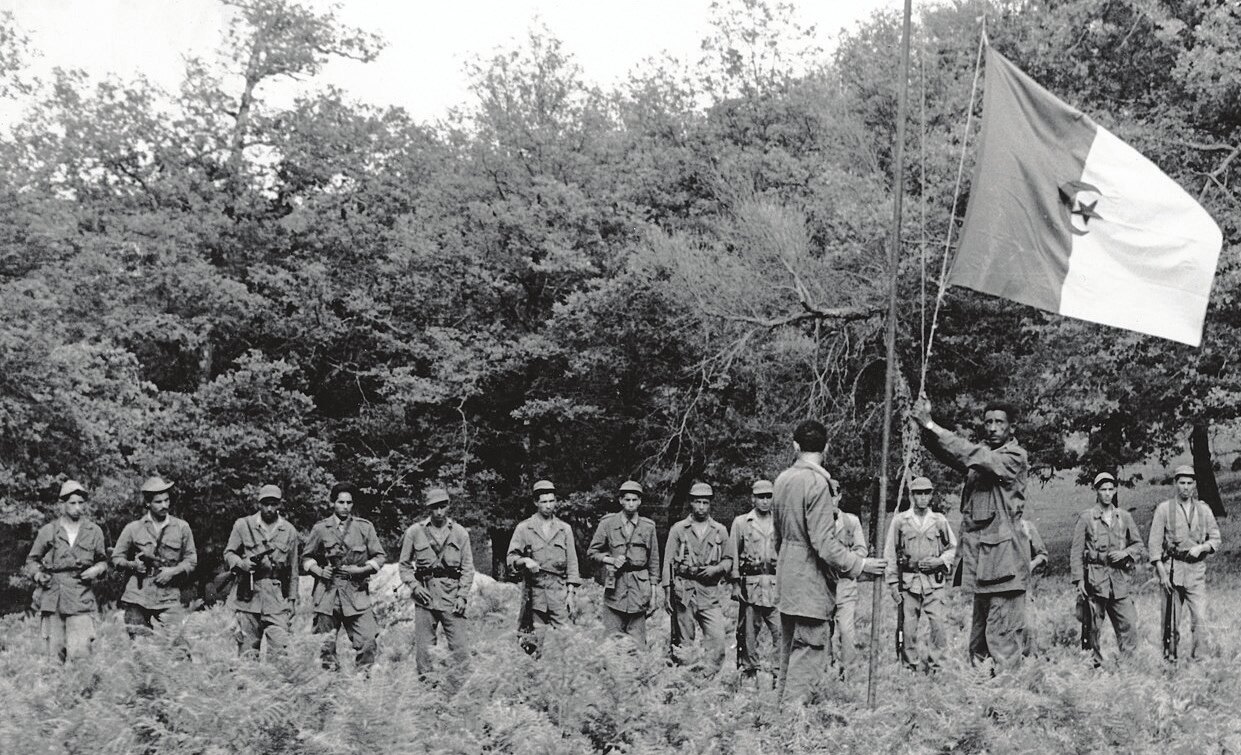 1958, soldiers of the National Liberation Army in the Algerian War of Independence (Photo: Museum of African Art Belgrade, 1958).