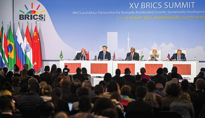 The “BRICS Plus” is an important driving force for building a new type of international relations (Photo: Xinhua, 2023).