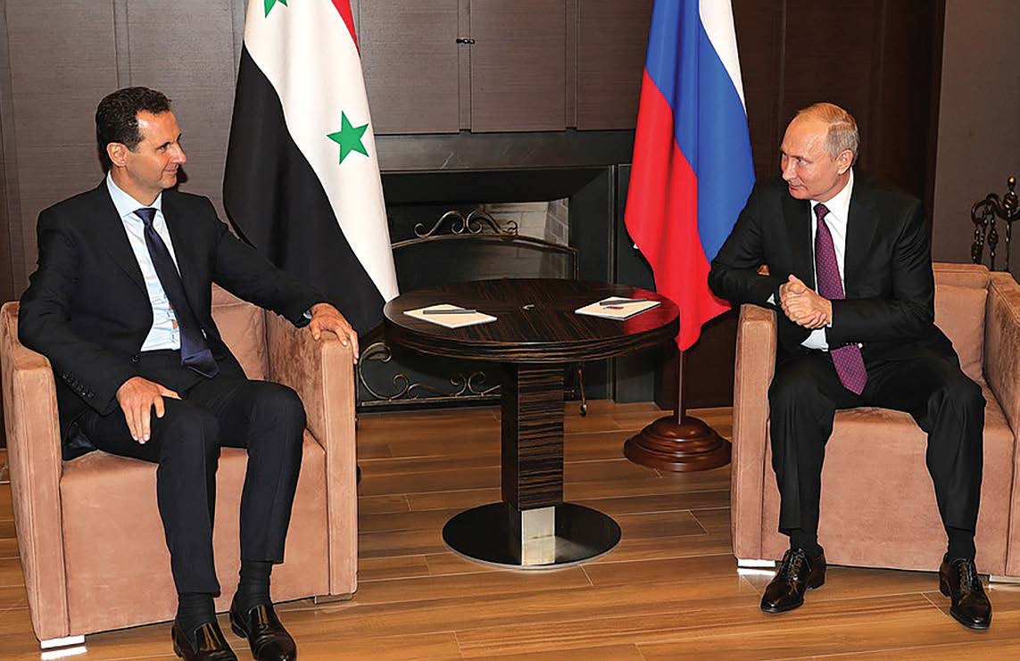 President of Syria Bashar al-Assad made a visit to Russia. (President of Russia website)